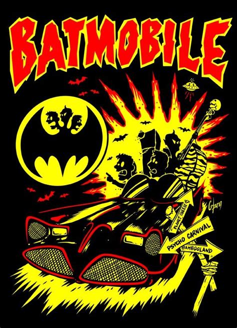 Batmobile Poster Design