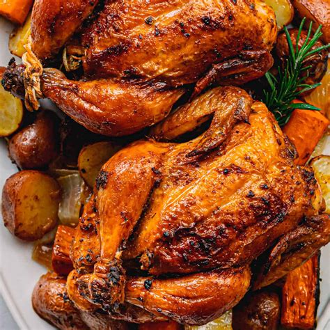 Roasted Cornish Hen (with Mixed Vegetables) | Posh Journal