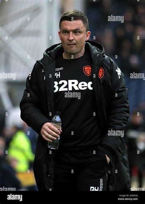 Leeds United manager Paul Heckingbottom Stock Photo - Alamy