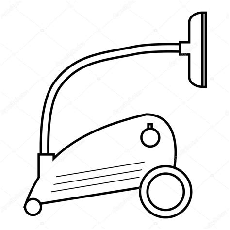 Vacuum cleaner icon, outline style — Stock Vector © ylivdesign #128760626