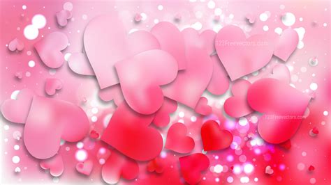 Light Pink Heart Background