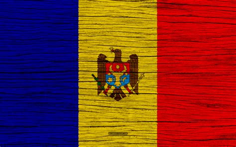 Download wallpapers Flag of Moldova, 4k, Europe, wooden texture ...