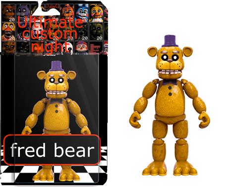 fred bear action figure : r/fivenightsatfreddys