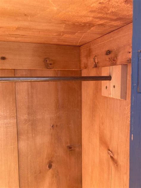 Antique pine single wardrobe in SW19 London for £150.00 for sale | Shpock