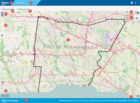 Mississauga.ca - Services Online - Maps