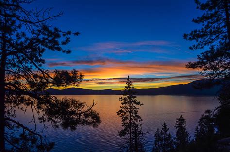 Lake Tahoe sunset Photograph by Asif Islam - Fine Art America