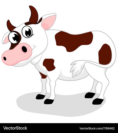 Cow farm cartoon Royalty Free Vector Image - VectorStock