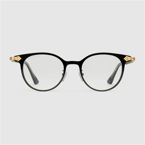 Round-frame glasses - Gucci Men's Sunglasses 465568I3B101010