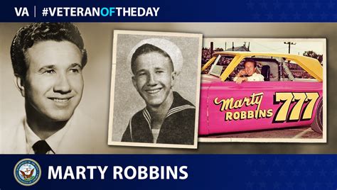 #VeteranOfTheDay U.S. Navy Veteran Marty Robbins - VA News