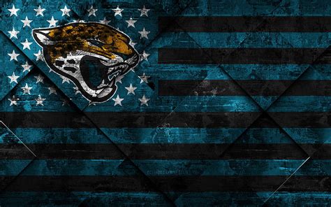 1920x1080px, 1080P free download | Jacksonville Jaguars American football club, grunge art ...