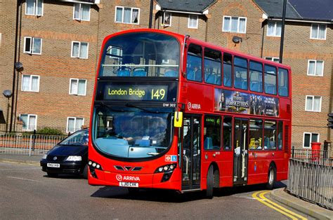 London Bus Routes | Route 149: Edmonton Green - London Bridge | Route 149, Arriva London, DW302 ...