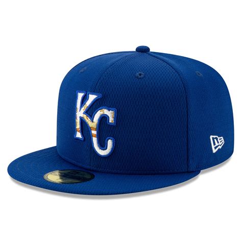 Men's Kansas City Royals New Era Royal 2021 Batting Practice 59FIFTY ...