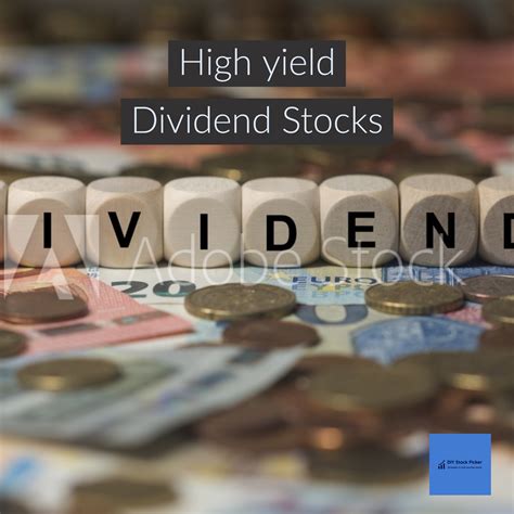 Top 20 High yield dividend stocks - DIY Stock Picker