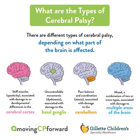 Types Of Cerebral Palsy Chart