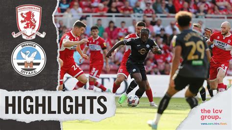 Middlesbrough v Swansea City | Highlights