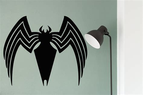 Spider-Man Wall Decal Spider-Man Vinyl Sticker Comics Wall | Etsy