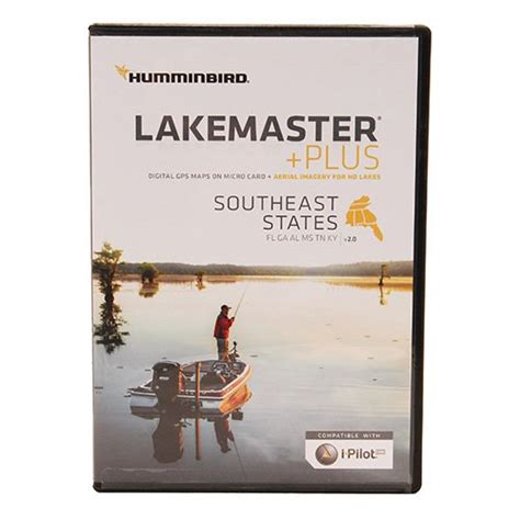 Humminbird 600023-5 Lakemaster+ Maps, Southeastern States - Walmart.com