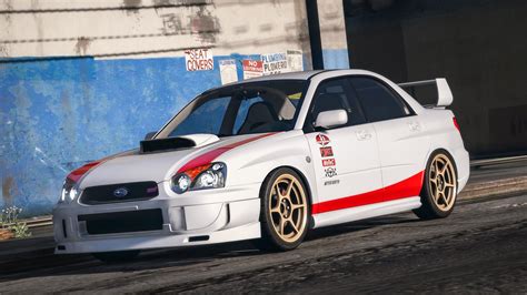 Subaru Impreza WRX STI 2004 - 'Born to Race' livery - GTA5-Mods.com