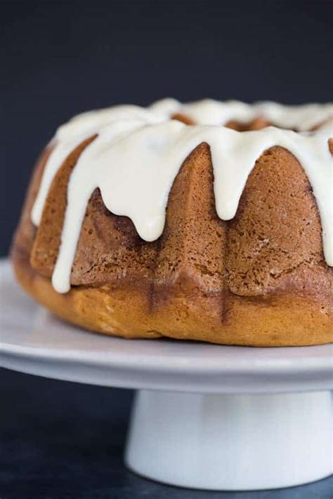 Cinnamon Coffee Cake with Cream Cheese Icing - Brown Eyed Baker