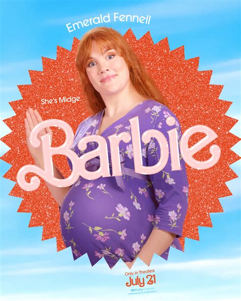 'Barbie' Character Posters