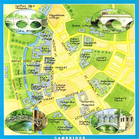 Printable Cambridge Street Map