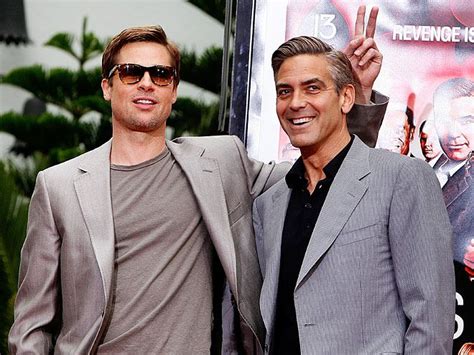 George Clooney on Brad Pitt Calling Him One of 'Most Handsome Men'