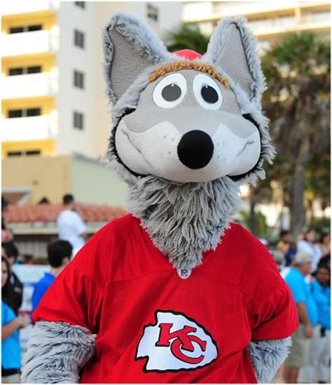 Chiefs mascot, KC WOLF! | Kansas city chiefs, Kansas city, Kansas city chiefs football