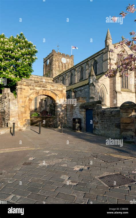 Hexham Abbey Stock Photo - Alamy