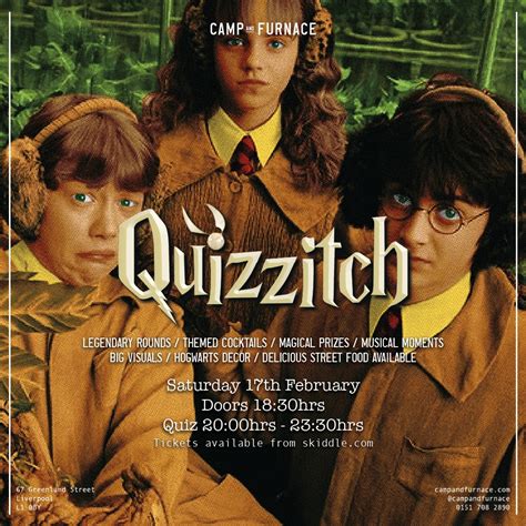 Quizzitch - The Ultimate Harry Potter Quiz | The Guide Liverpool