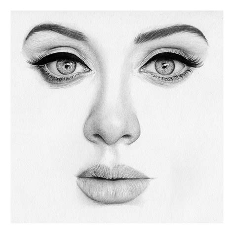 Drawings of Minimalist Hyper Realistic Portraits | Realistic pencil drawings, Realistic drawings ...