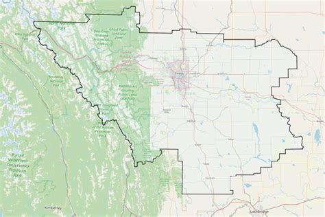 CRAZ Boundary Map 2023 | Calgary Region Airshed Zone