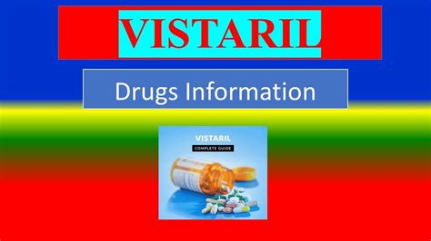 VISTARIL - Generic Name , Brand Names, How to use, Precautions, Side Effects - YouTube