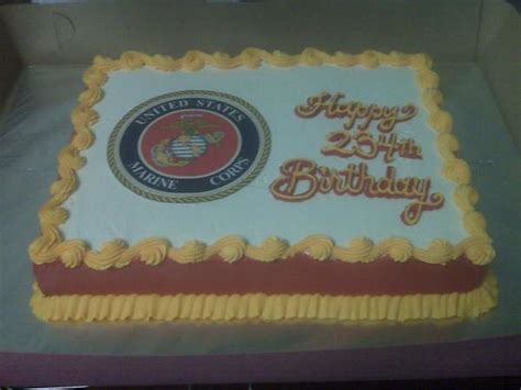 USMC Birthday Cake | United States Marines Corps Birthday Ca ...