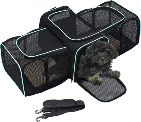 DAWOO Cat Carrier Airline-Approved Travel Pet Carrier,Dog Carrier ...