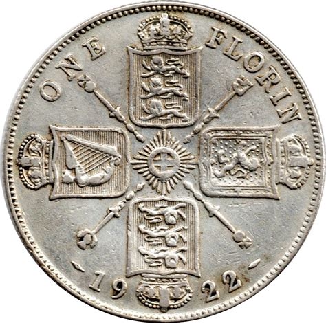 British 1 Florin (1920-1926 George V) - Foreign Currency