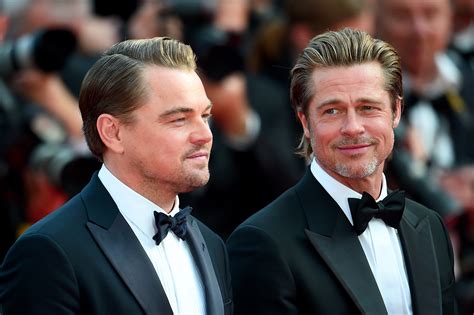 How Bromantic! Brad Pitt and Leonardo DiCaprio Sing Each Other's ...