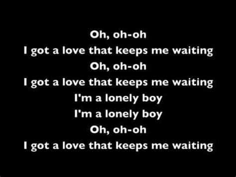 The Black Keys-Lonely Boy Lyrics - YouTube