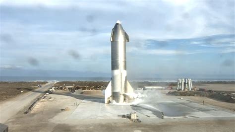 SpaceX Starship Lands Then Explodes After Test Flight