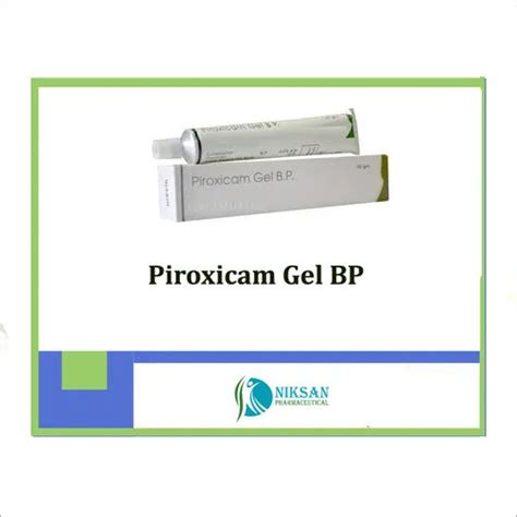 Piroxicam Gel Bp Manufacturer in Ankleshwar