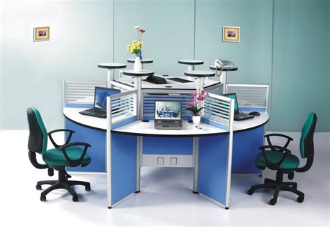 China Small Call Center Modern Office Cubicle for 6 Person (HF-YTA003) - China Office Cubicle ...