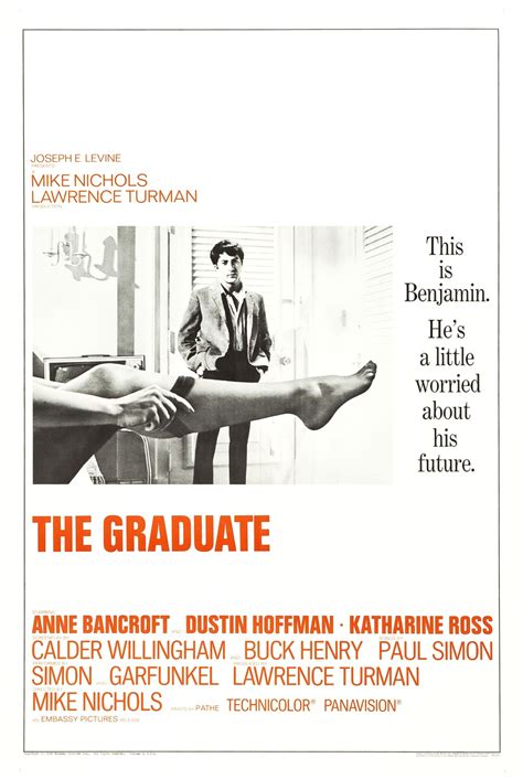 The Graduate (#1 of 2): Extra Large Movie Poster Image - IMP Awards