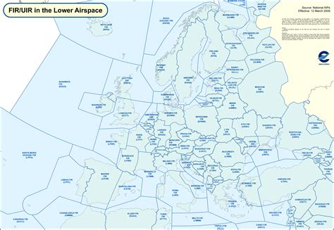 Flight control zones in Europe [3371x2328] | Map, Europe, Map screenshot