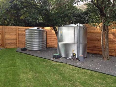 2500 Gallon Metal Rainwater Harvesting Tank from Rain Ranchers - Rain ...