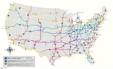 United States Map Of Interstates - Winter Storm 2024