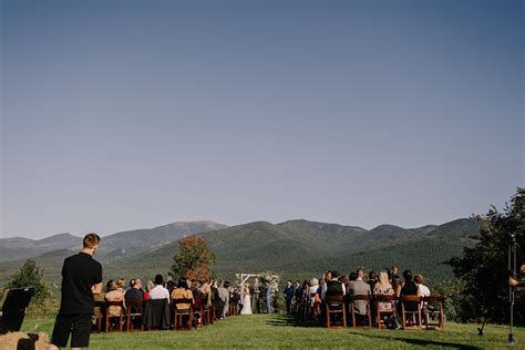 new hampshire wedding ceremonies with a mountain view | Vermont wedding ...