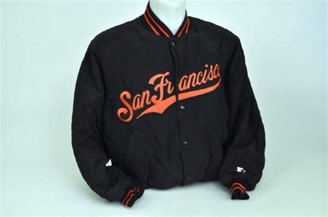 Rod Beck Game Worn SF Giants Jacket - Big Time Bats