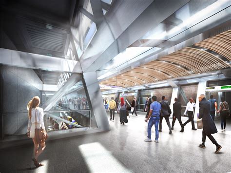 Take a look at the new Elizabeth Line stations coming to London – Design Week