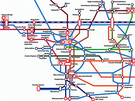 Kansai train networks guide. How to move between Kyoto, Osaka, Kobe, Nara and Wakayama. Make ...