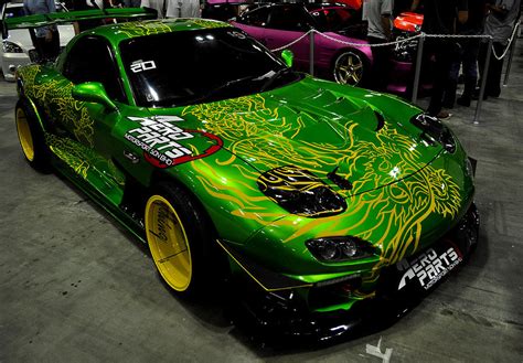 Green Sports Car Photograph by Chua ChinLeng