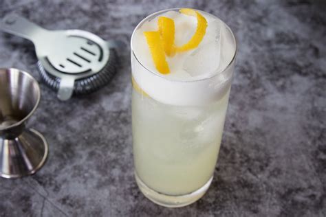 Classic Gin Fizz Cocktail Recipe